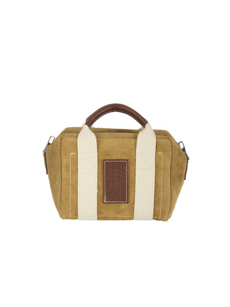 SUEDE MANIKOMIO DSGN Art.BB MUSTARD BAG