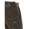 Pantalone PT DENIM velluto stretto