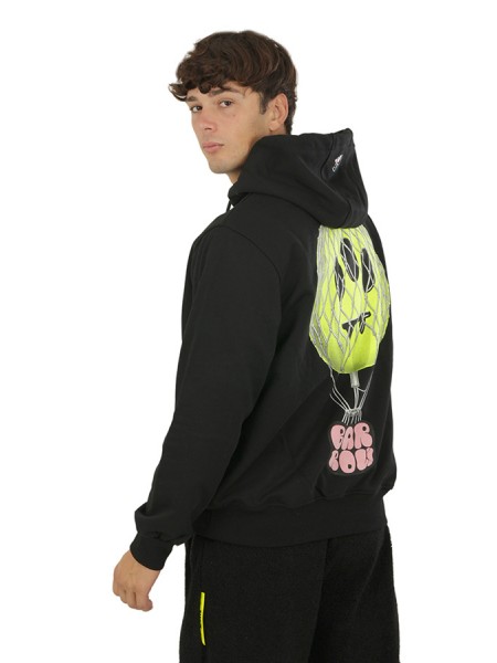 Sweatshirt BARROW Art.032885U BLACK