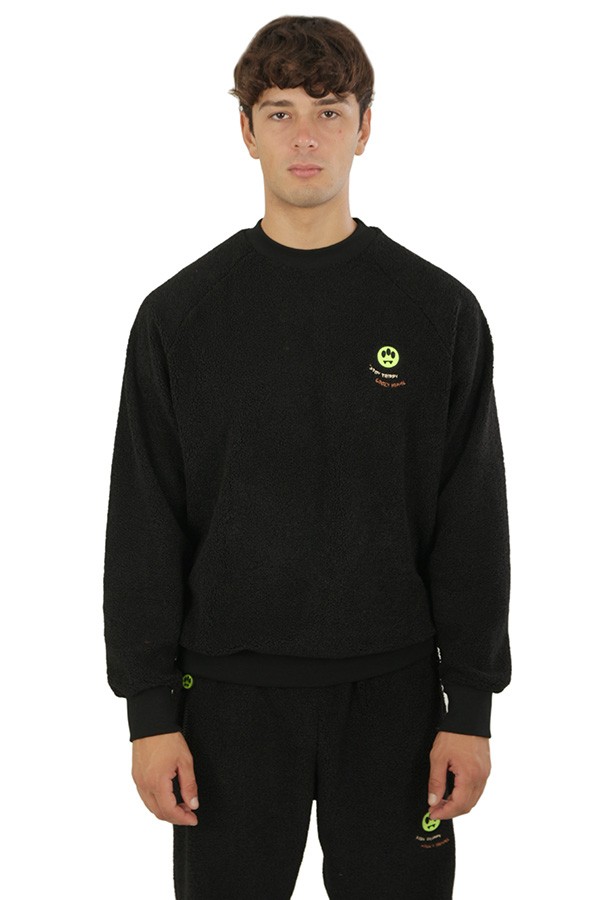 Sweatshirt BARROW Art.032488 BLACK