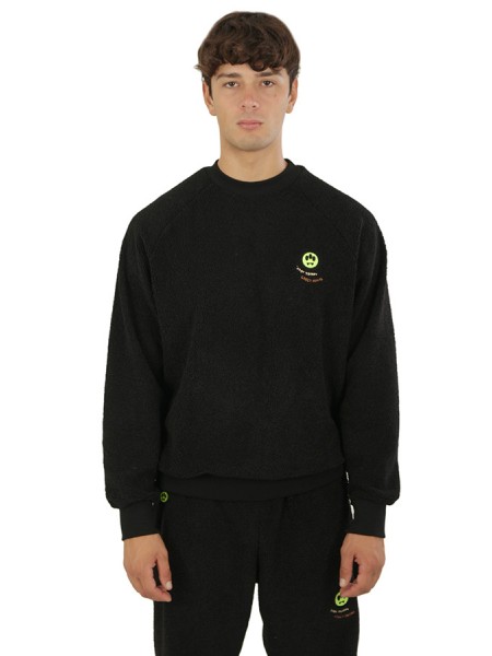 Sweatshirt BARROW Art.032488 BLACK