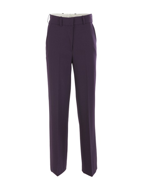 Purple wide SEVENTY leg trousers