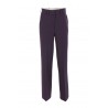 Pantalone SEVENTY gamba larga viola