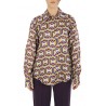 Silk shirt with geometric pattern SEVENTY