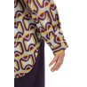 Silk shirt with geometric pattern SEVENTY