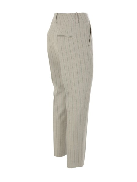 Striped flannel trousers PESERICO