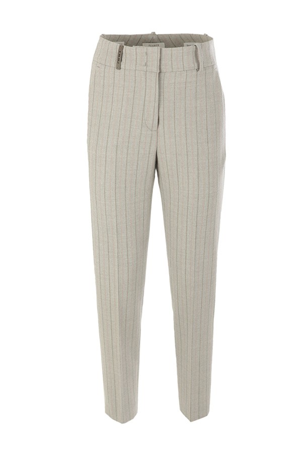 Striped flannel trousers PESERICO