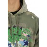 Army green THE EDITOR hoodie