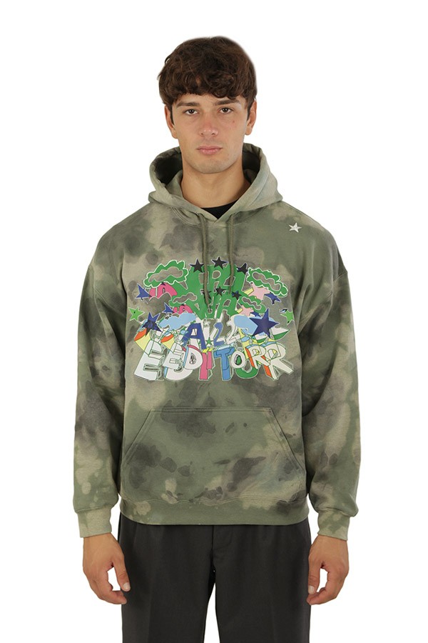 Army green THE EDITOR hoodie