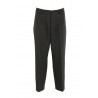 anthracite double pleat THE EDITOR trousers