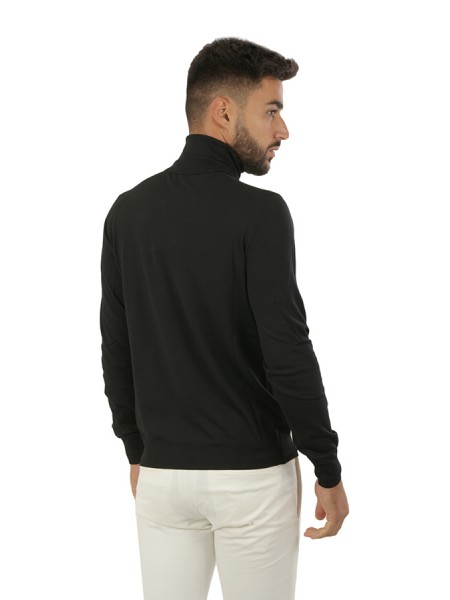 Black wool SUITE 191 turtleneck