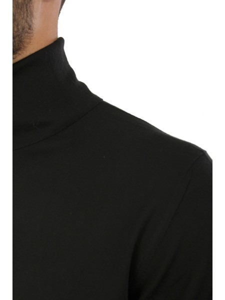 Black wool SUITE 191 turtleneck