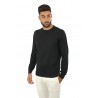 SUITE 191 crewneck sweater in navy blue wool