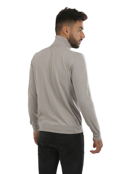 SUITE 191 turtleneck in sepia-colored wool