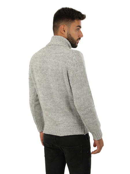 Grey cashmere SUITE 191 turtleneck