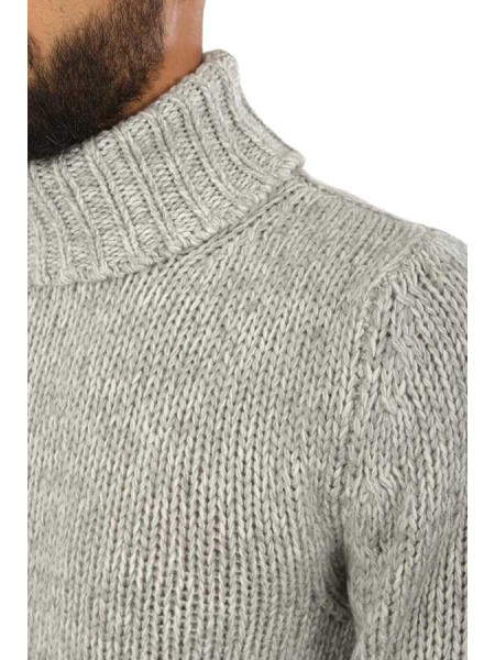 Grey cashmere SUITE 191 turtleneck