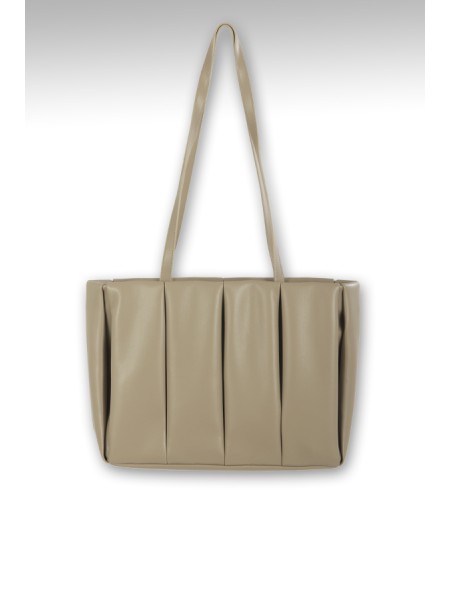 Vegan light taupe kore THEMOIRE bag