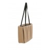 Kore THEMOIRE bag re-fur almond/black