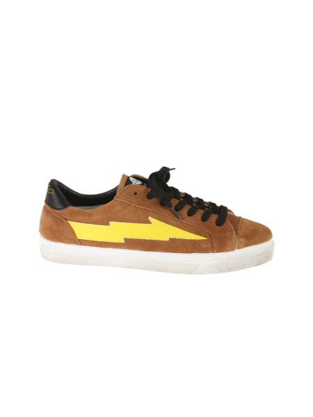 SANYAKO sneakers in brown suede