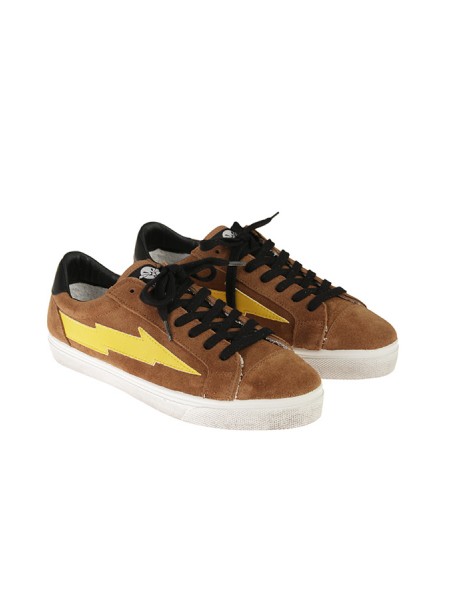 SANYAKO sneakers in brown suede