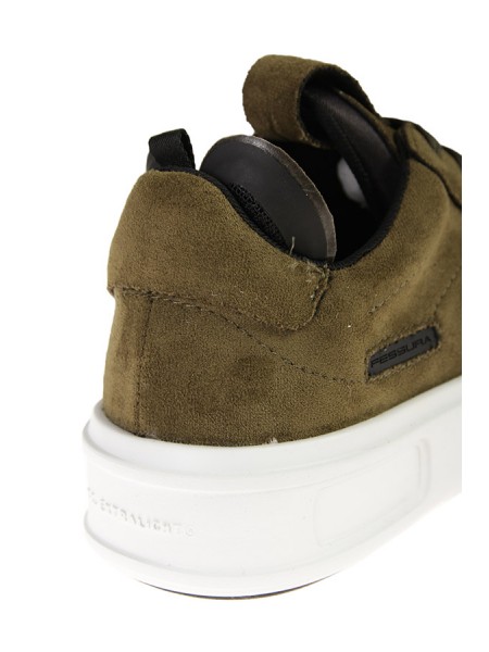 sneakers FESSURA reflex saturn verde-marrone