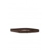 dark brown bull ORCIANI belt