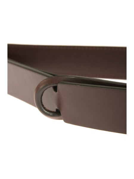 dark brown bull ORCIANI belt