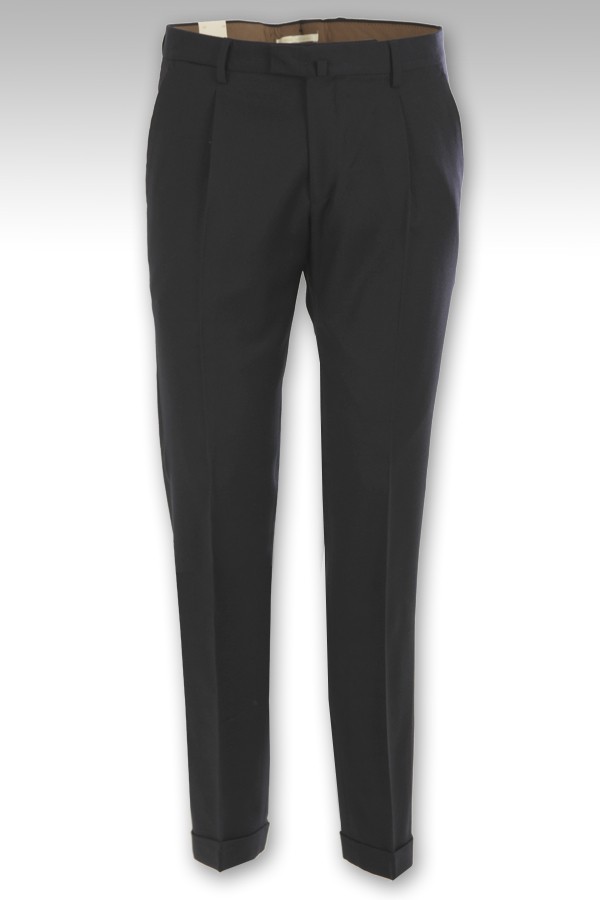 BRIGLIA TROUSERS WITH BLUE PENCE,