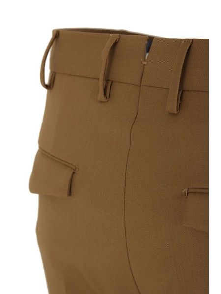 camel PT drawstring trousers