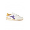 Sneakers DIADORA davis leather white orange