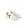 Sneakers DIADORA davis leather white orange