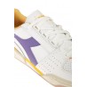 Sneakers DIADORA davis leather white orange