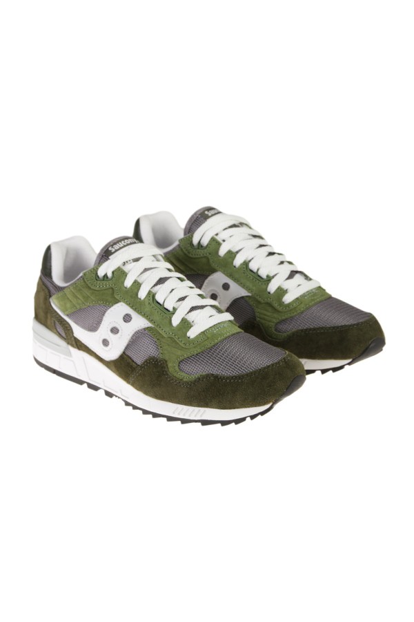 Green-white SAUCONY sneakers