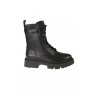 Black ASH lace-up combat boot