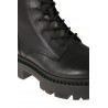 Black ASH lace-up combat boot