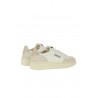 AUTRY medalist low white-beige-pink sneakers