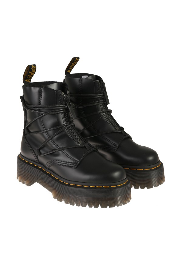 Amphibian DR. MARTENS lace-up leather platform