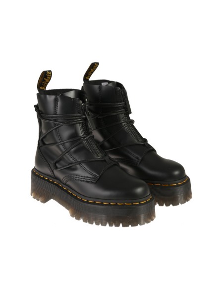 Amphibian DR. MARTENS lace-up leather platform