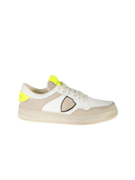 White-beige PHILIPPE MODEL lyon sneakers