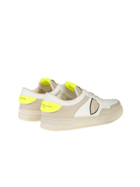 White-beige PHILIPPE MODEL lyon sneakers