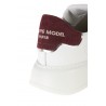 White-burgundy PHILIPPE MODEL temple sneakers