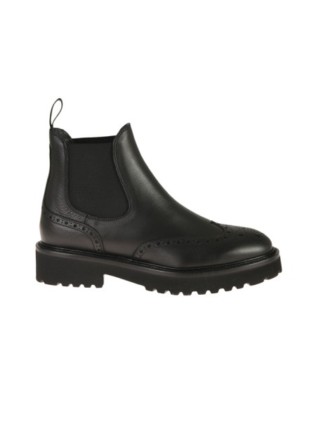 DOUCAL'S Chelsea ankle boot black