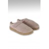 HAFLINGER slipper in pink suede