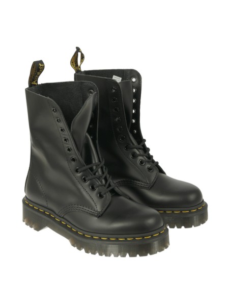 Bex smooth DR MARTENS 10-hole black boot