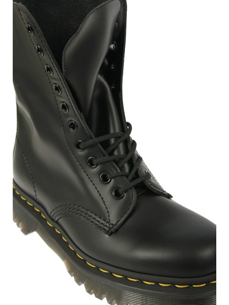 Bex smooth DR MARTENS 10-hole black boot