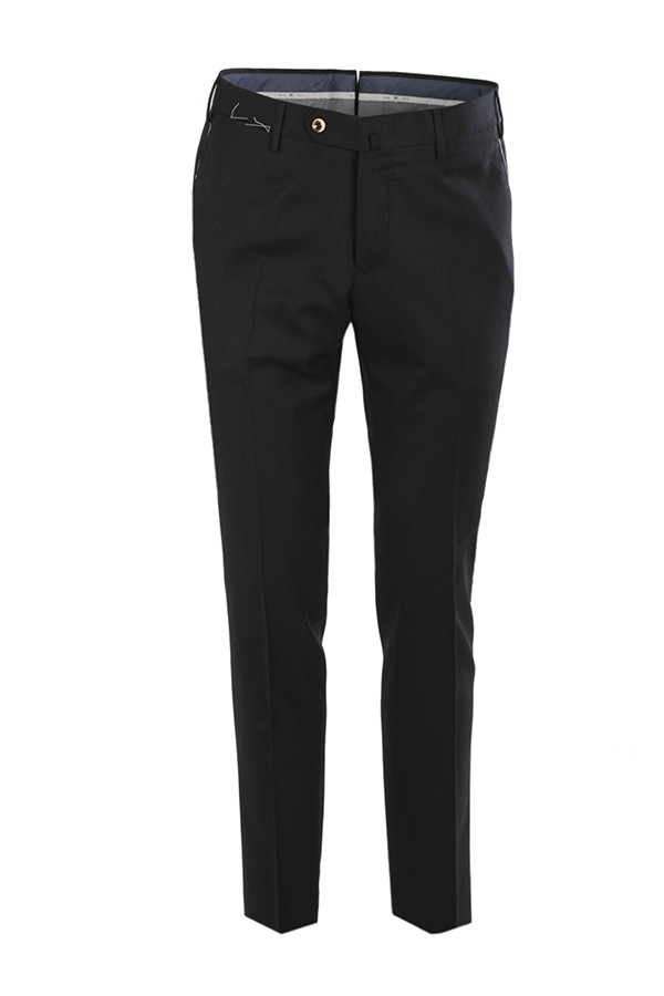 Blue wool blend PT trousers