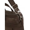 Dark brown chevrette ORCIANI bag