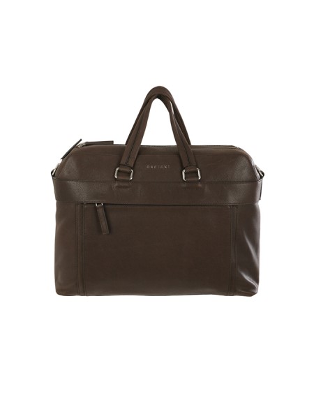 Dark brown chevrette ORCIANI bag