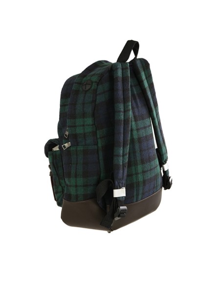 MC2 backpack in tartan neoprene