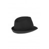 Black wool felt HILLMANN hat